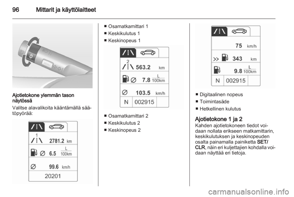 OPEL ADAM 2013.5  Ohjekirja (in Finnish) 