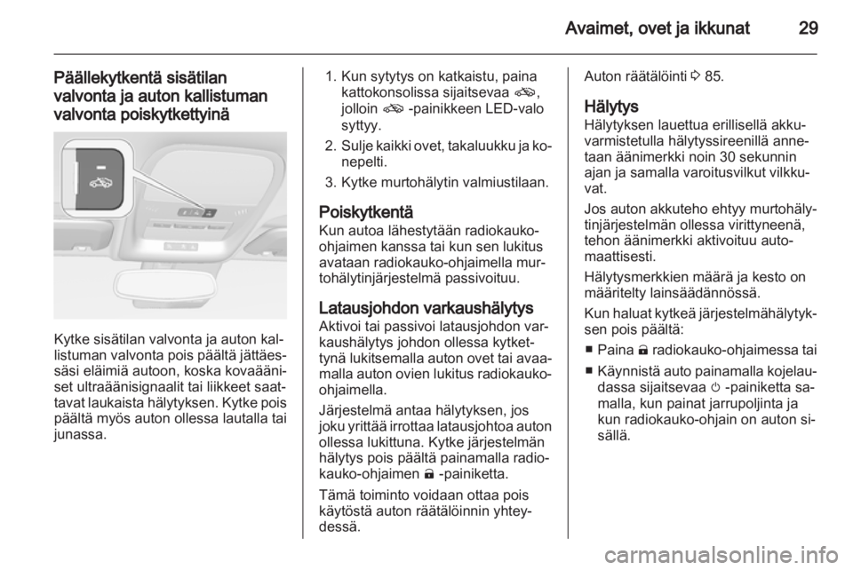 OPEL AMPERA 2013  Ohjekirja (in Finnish) 