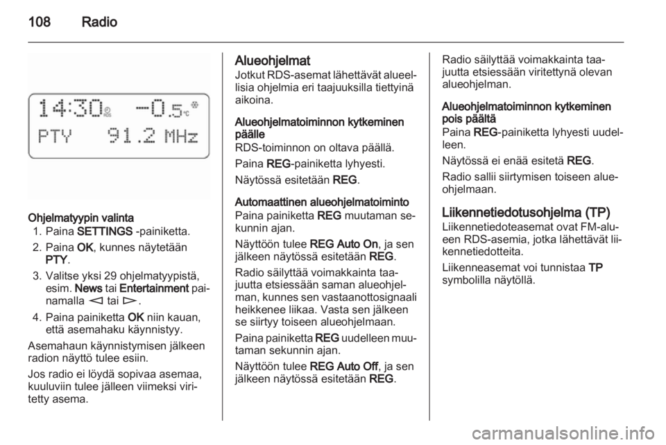 OPEL ANTARA 2012  Infotainment-ohjekirja (in Finnish) 