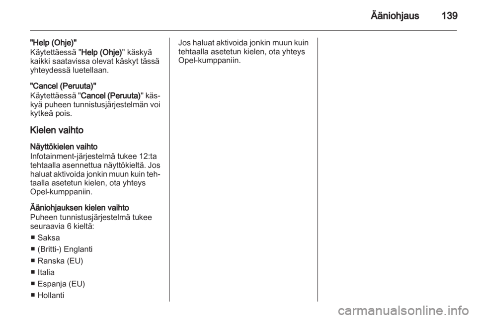 OPEL ANTARA 2012  Infotainment-ohjekirja (in Finnish) 