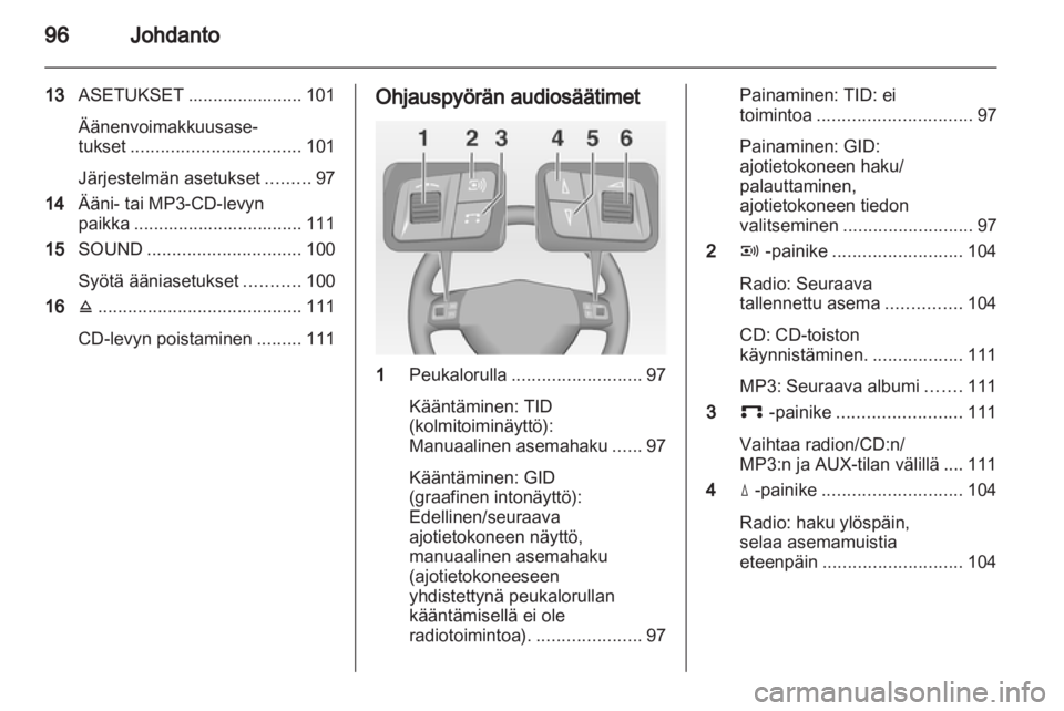 OPEL ANTARA 2012  Infotainment-ohjekirja (in Finnish) 