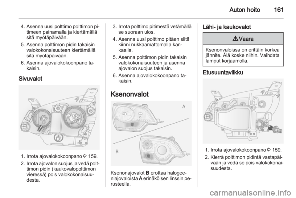 OPEL ANTARA 2013.5  Ohjekirja (in Finnish) 