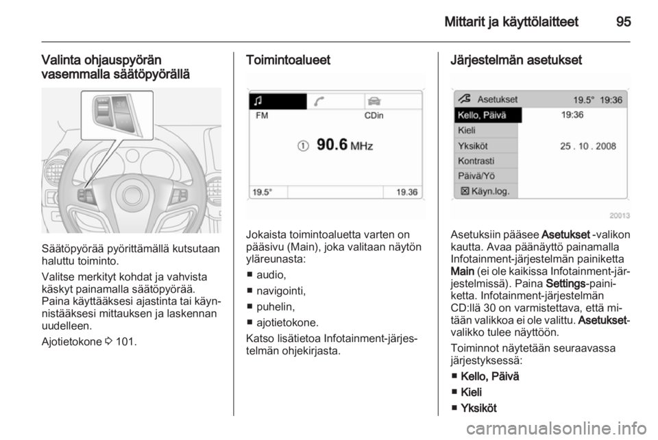 OPEL ANTARA 2013.5  Ohjekirja (in Finnish) 