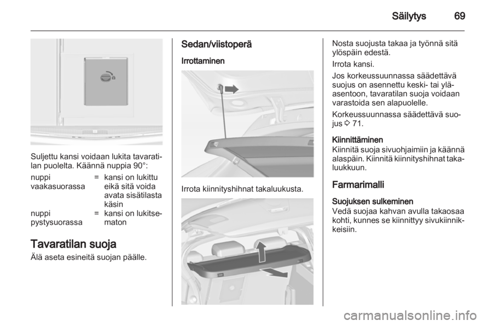 OPEL ASTRA J 2011  Ohjekirja (in Finnish) 