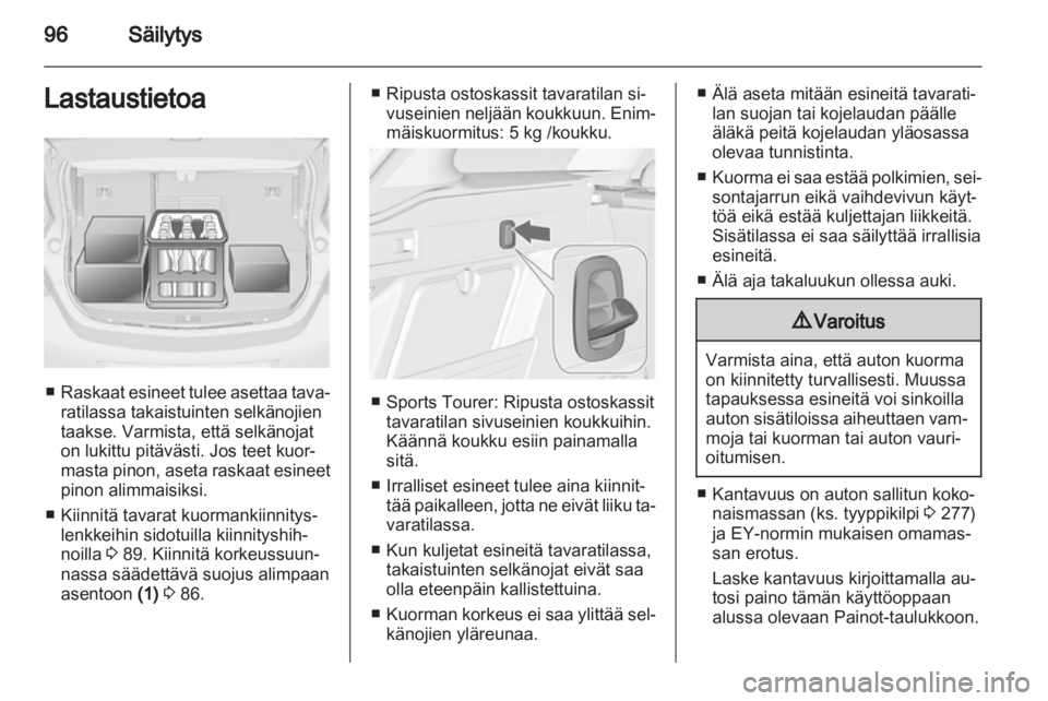 OPEL ASTRA J 2013  Ohjekirja (in Finnish) 