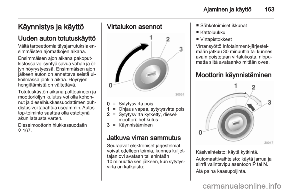 OPEL ASTRA J 2013.5  Ohjekirja (in Finnish) 