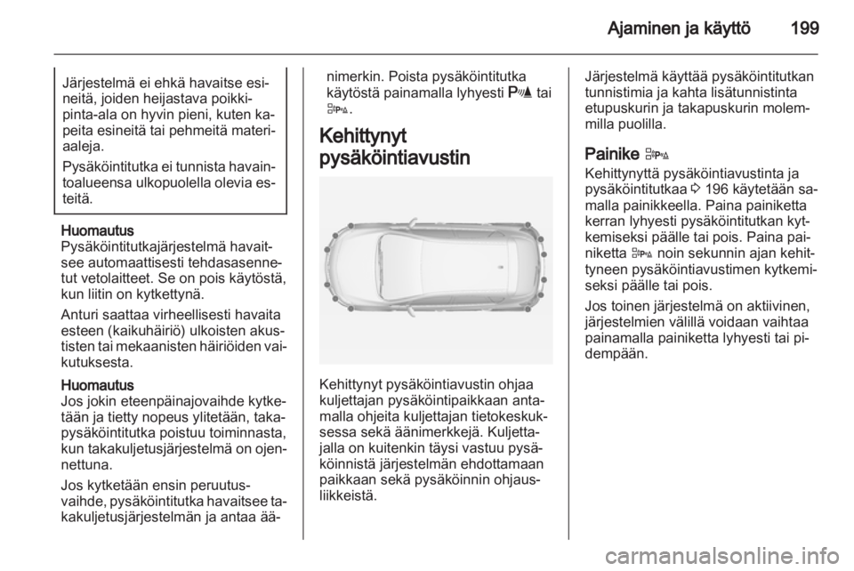 OPEL ASTRA J 2013.5  Ohjekirja (in Finnish) 