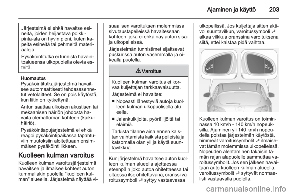 OPEL ASTRA J 2013.5  Ohjekirja (in Finnish) 