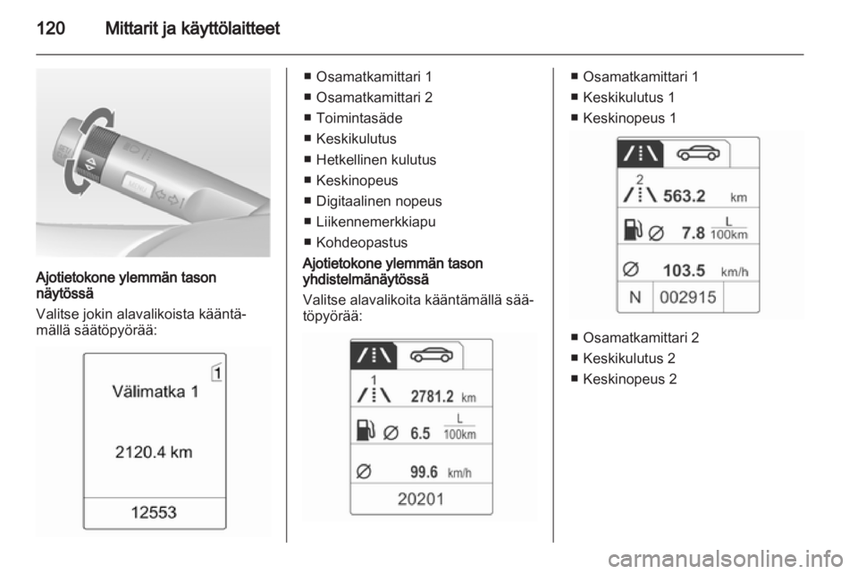 OPEL ASTRA J HB5 & ST 2012.5  Ohjekirja (in Finnish) 