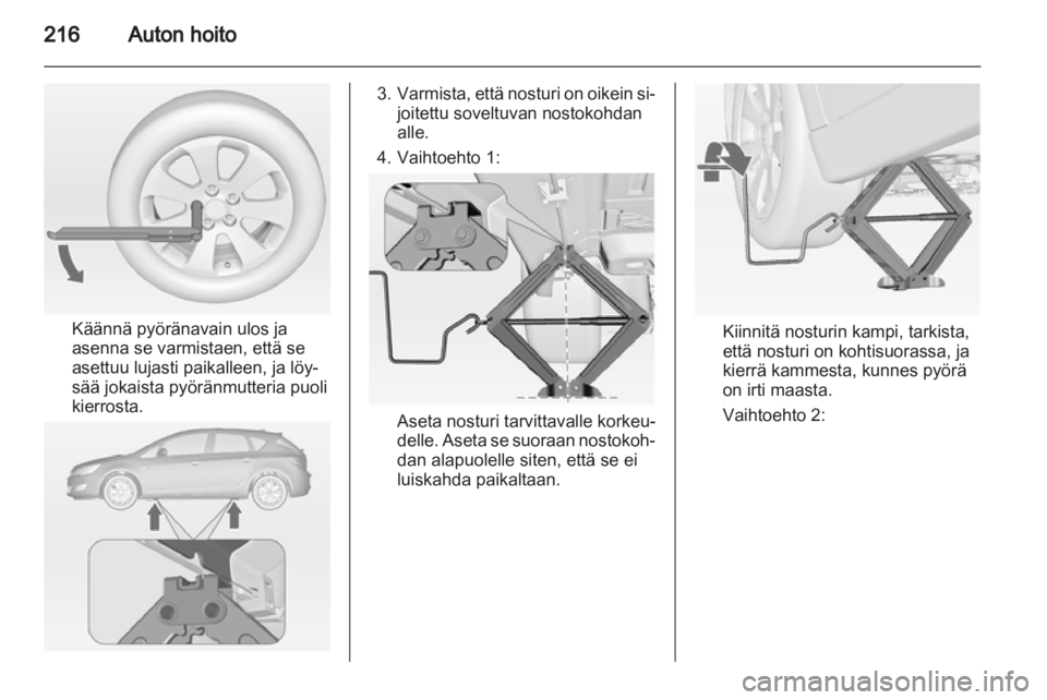 OPEL ASTRA J HB5 & ST 2012.5  Ohjekirja (in Finnish) 