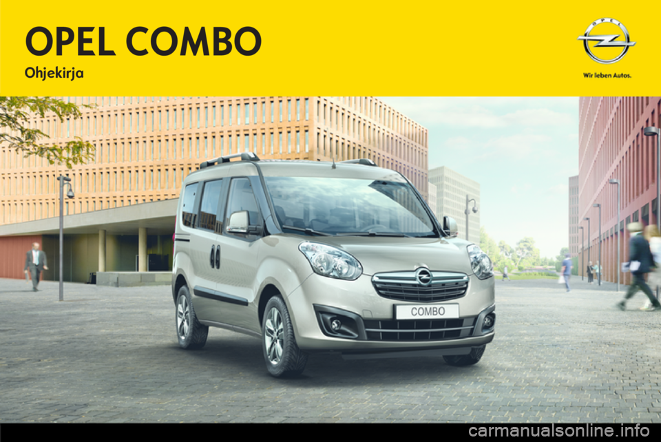 OPEL COMBO D 2012  Ohjekirja (in Finnish) 