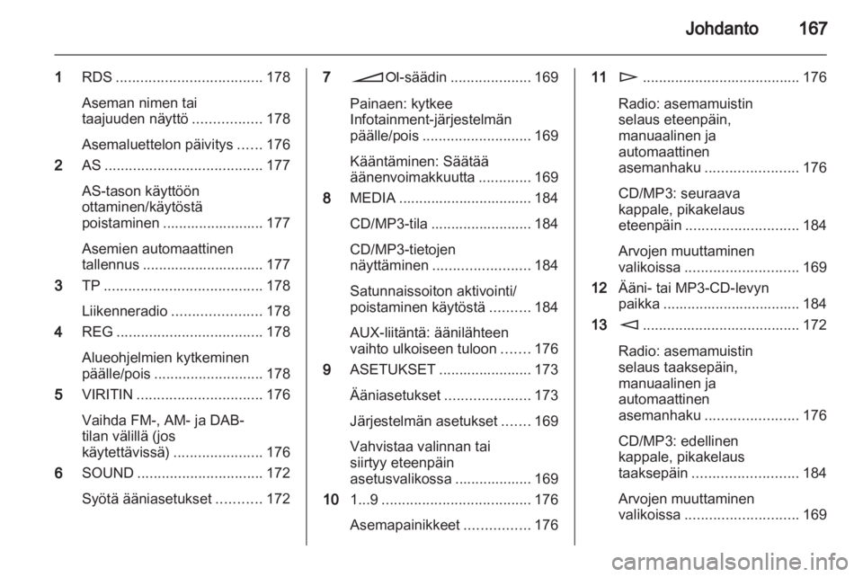 OPEL CORSA 2013  Infotainment-ohjekirja (in Finnish) 