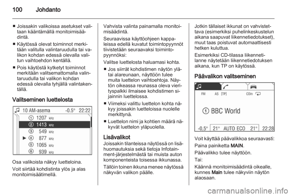 OPEL CORSA 2013  Infotainment-ohjekirja (in Finnish) 