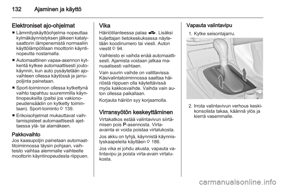 OPEL INSIGNIA 2010  Ohjekirja (in Finnish) 