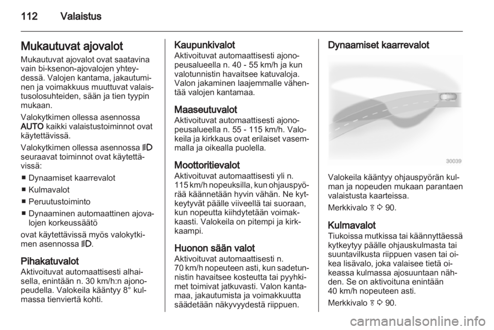 OPEL INSIGNIA 2011.5  Ohjekirja (in Finnish) 