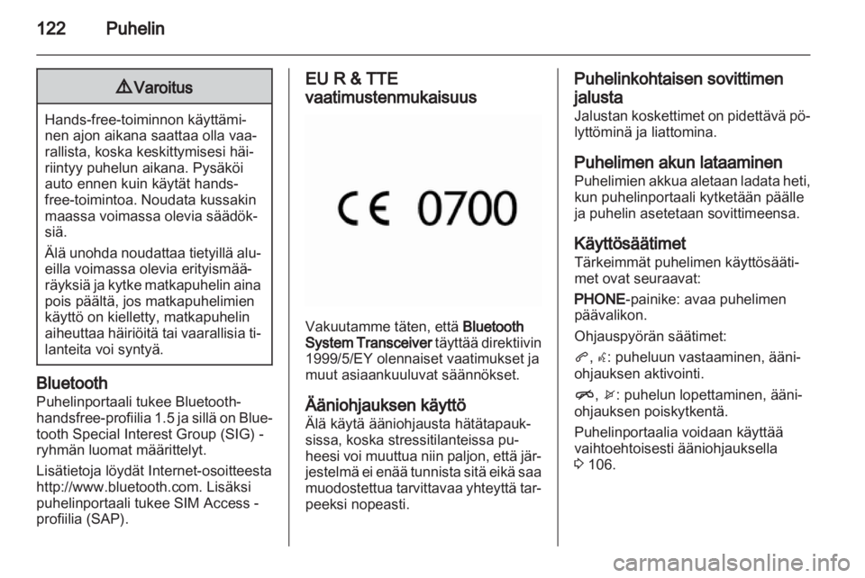 OPEL INSIGNIA 2012  Infotainment-ohjekirja (in Finnish) 