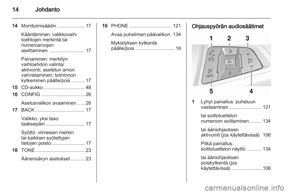 OPEL INSIGNIA 2012  Infotainment-ohjekirja (in Finnish) 