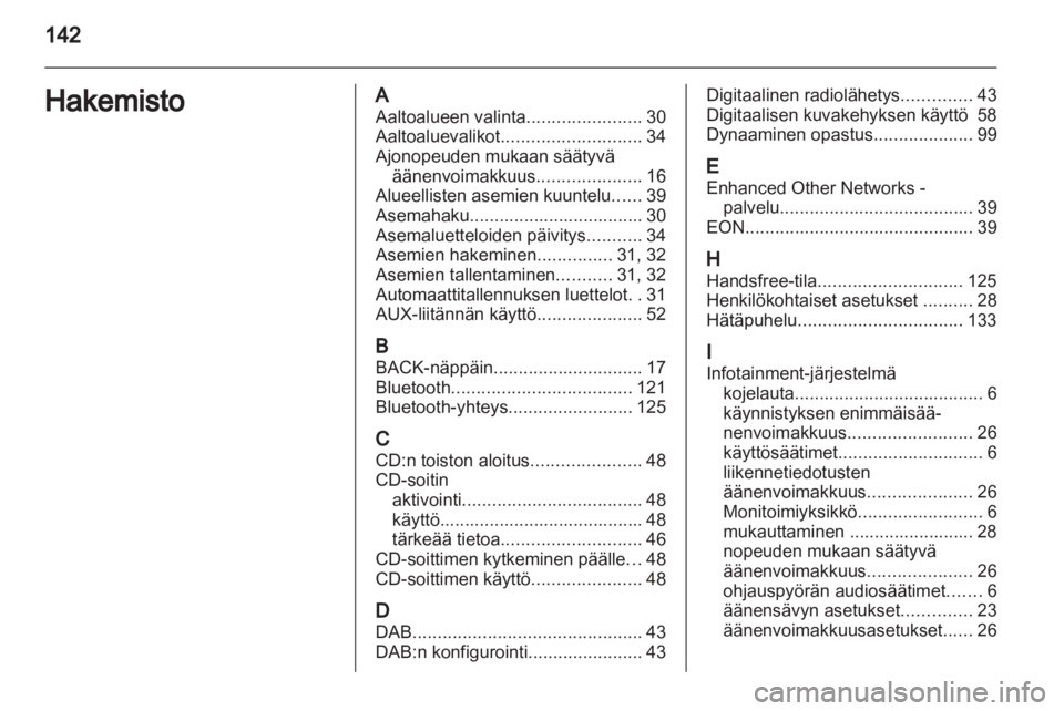 OPEL INSIGNIA 2012  Infotainment-ohjekirja (in Finnish) 