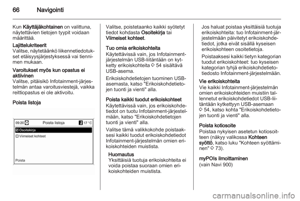 OPEL INSIGNIA 2012  Infotainment-ohjekirja (in Finnish) 