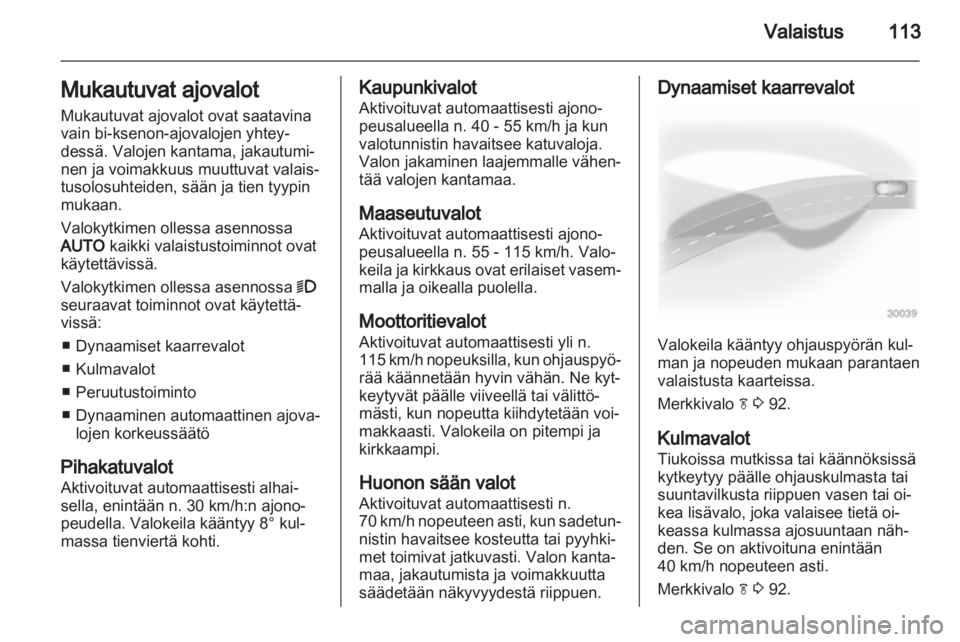 OPEL INSIGNIA 2012  Ohjekirja (in Finnish) 