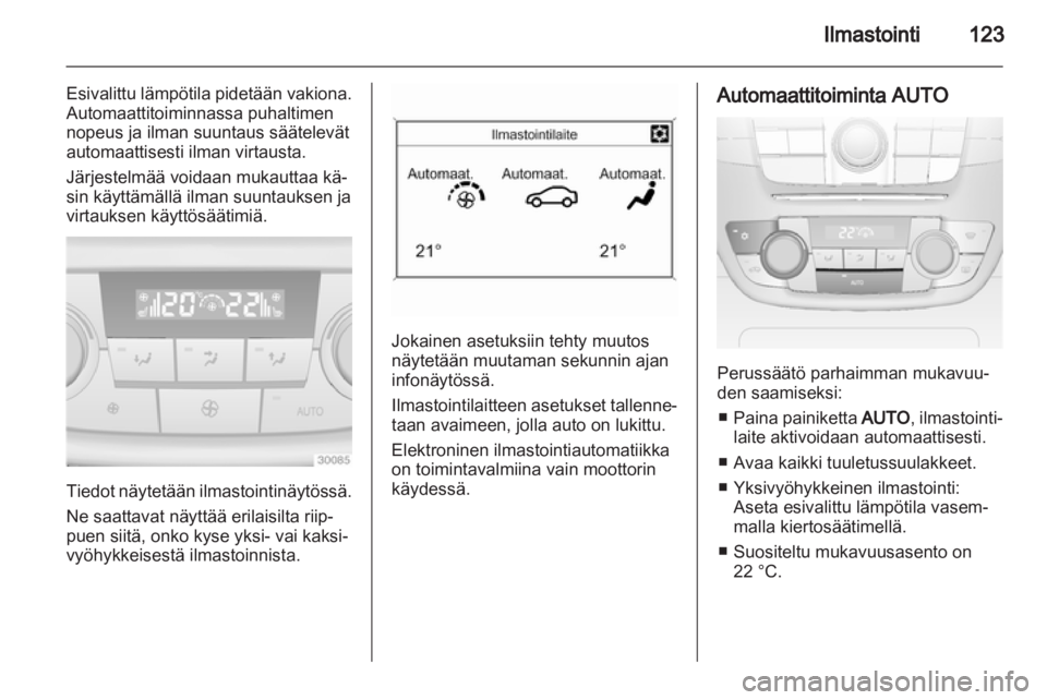 OPEL INSIGNIA 2012  Ohjekirja (in Finnish) 
