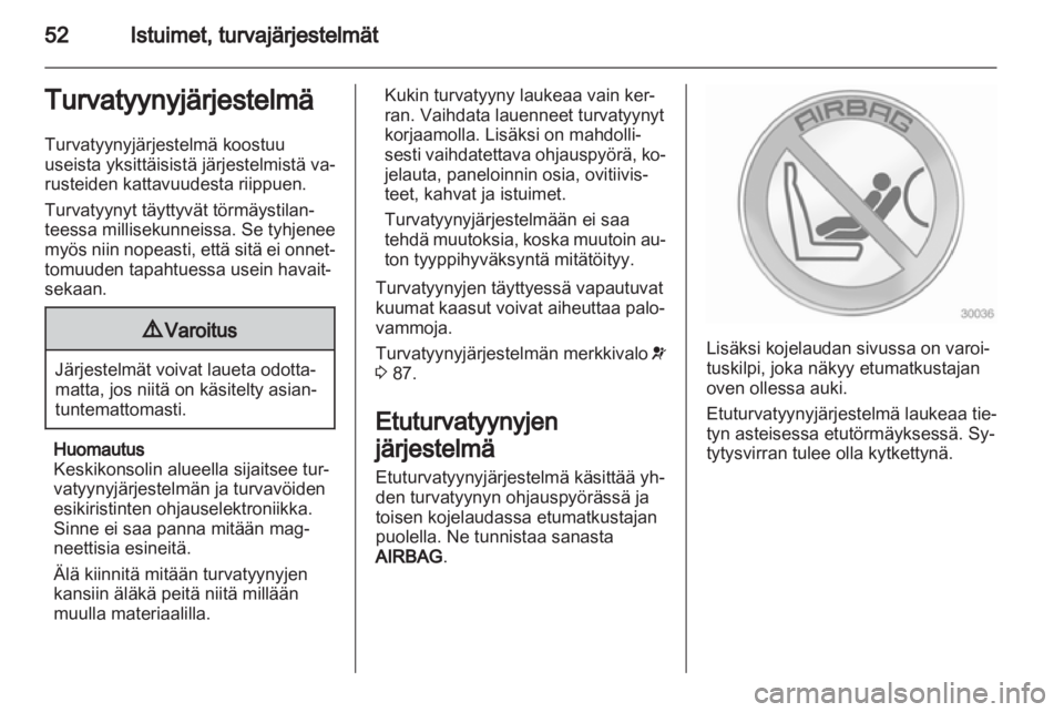 OPEL INSIGNIA 2012  Ohjekirja (in Finnish) 