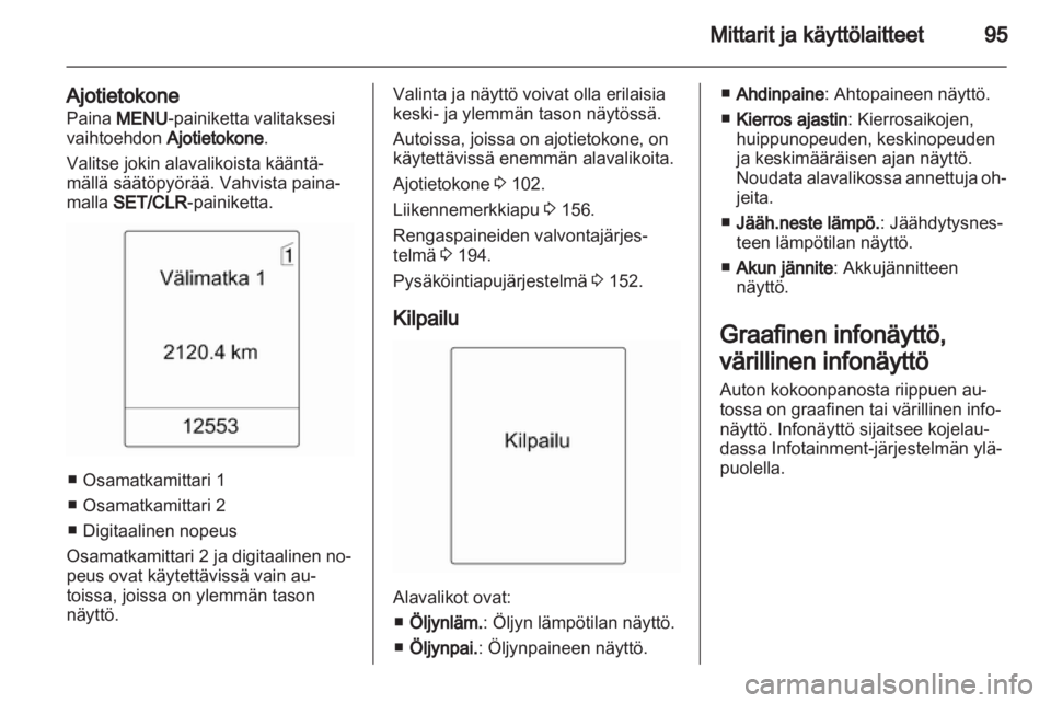 OPEL INSIGNIA 2012  Ohjekirja (in Finnish) 