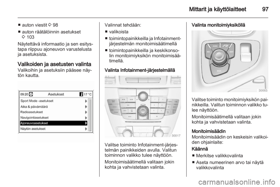 OPEL INSIGNIA 2012  Ohjekirja (in Finnish) 
