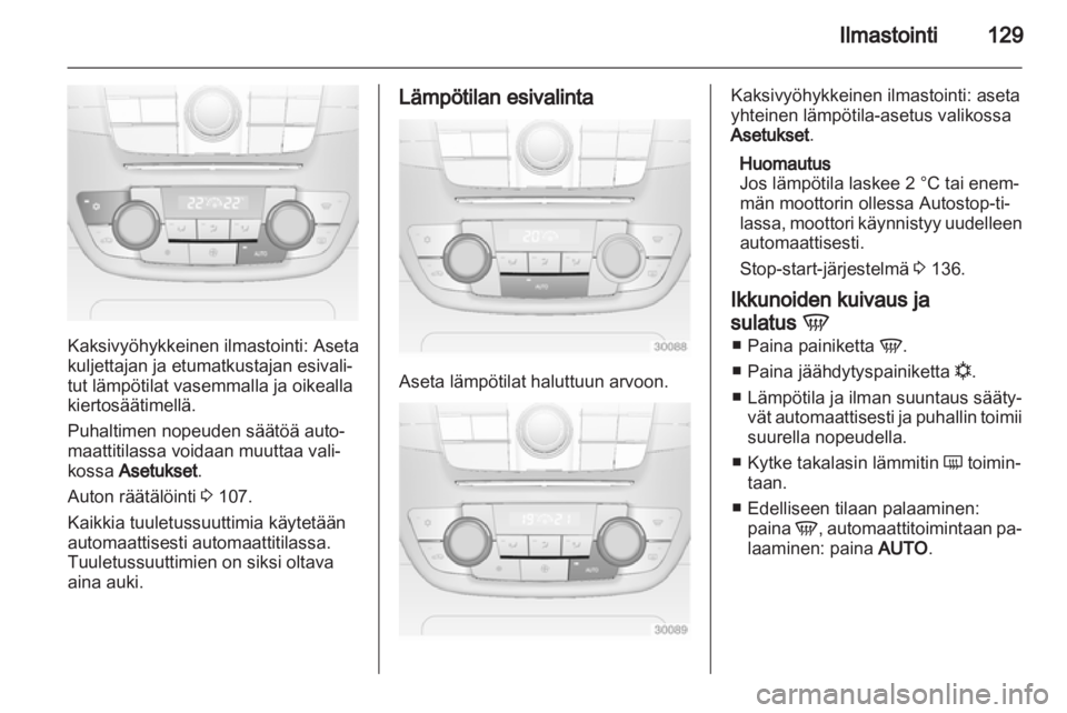 OPEL INSIGNIA 2012.5  Ohjekirja (in Finnish) 