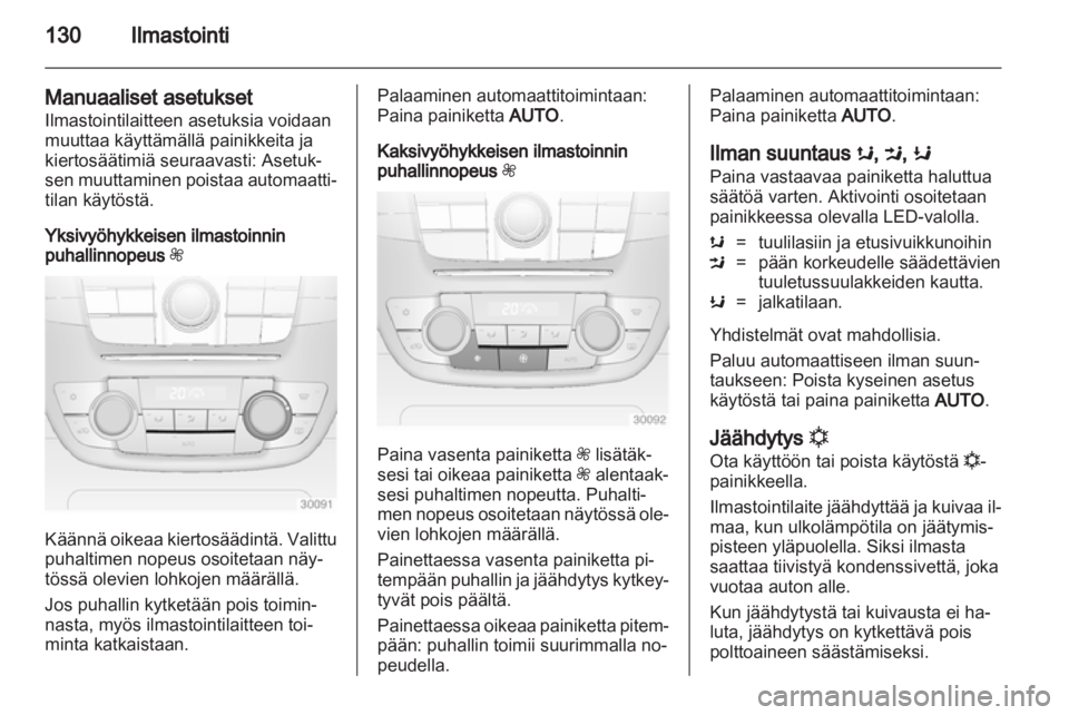 OPEL INSIGNIA 2012.5  Ohjekirja (in Finnish) 