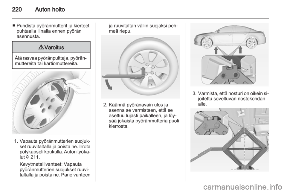 OPEL INSIGNIA 2012.5  Ohjekirja (in Finnish) 