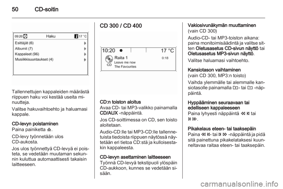 OPEL INSIGNIA 2013  Infotainment-ohjekirja (in Finnish) 