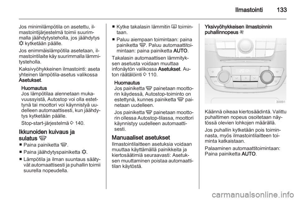OPEL INSIGNIA 2013.5  Ohjekirja (in Finnish) 