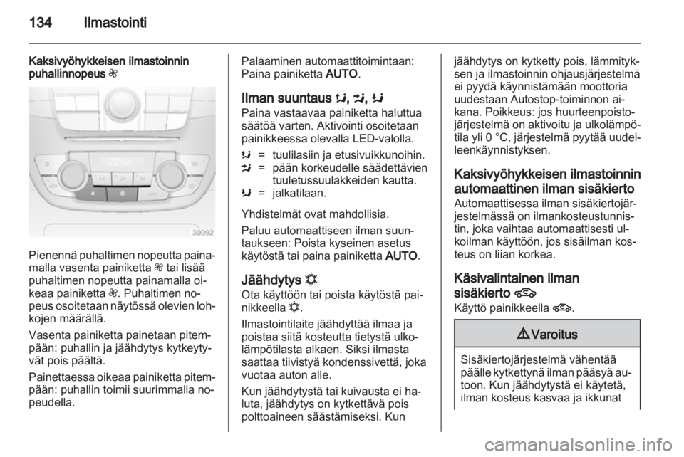 OPEL INSIGNIA 2013.5  Ohjekirja (in Finnish) 