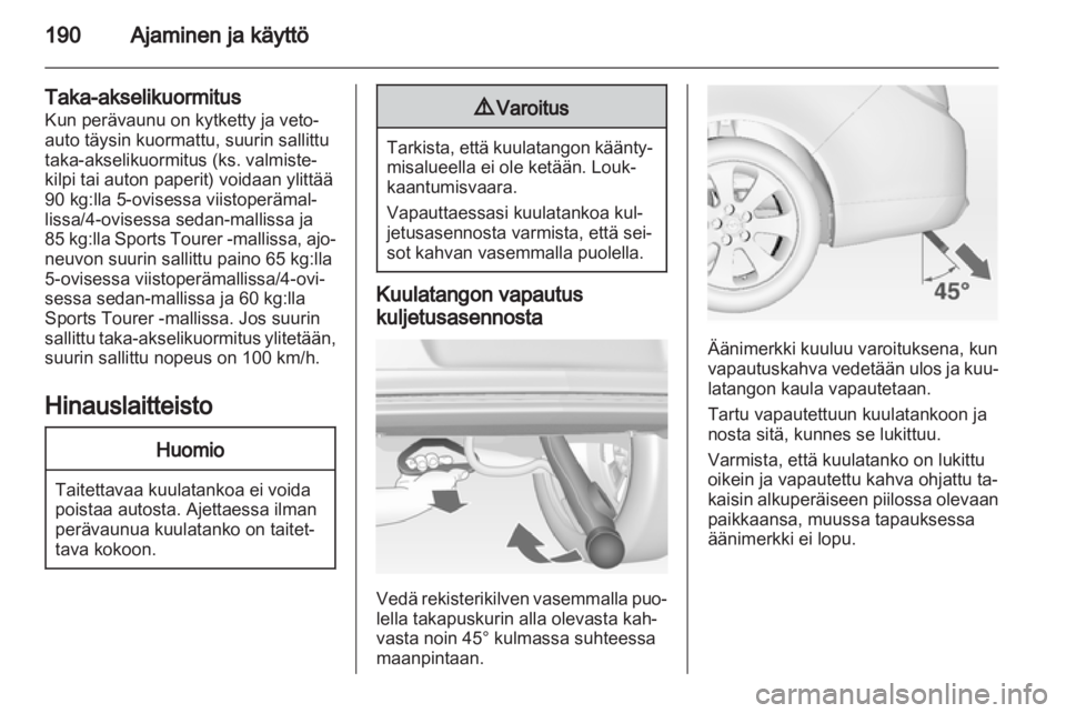 OPEL INSIGNIA 2013.5  Ohjekirja (in Finnish) 