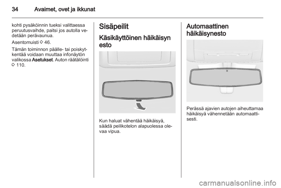 OPEL INSIGNIA 2013.5  Ohjekirja (in Finnish) 