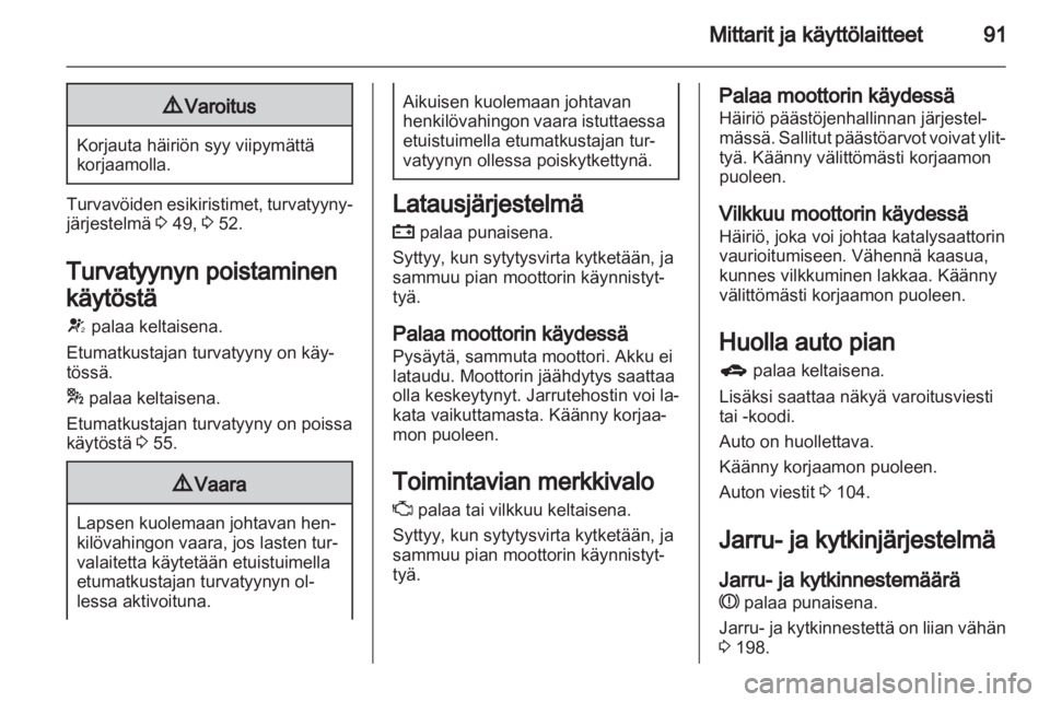 OPEL INSIGNIA 2013.5  Ohjekirja (in Finnish) 