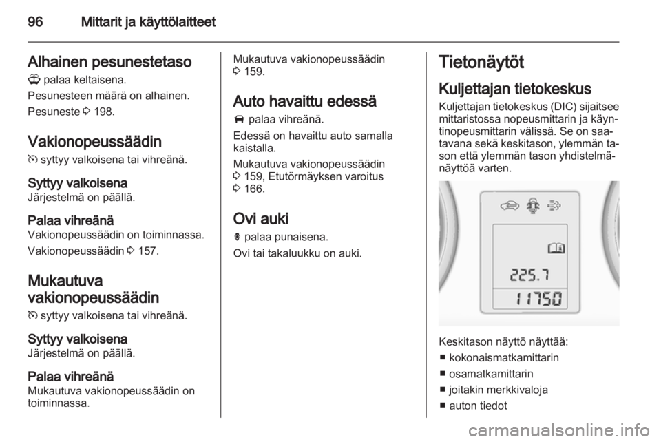 OPEL INSIGNIA 2013.5  Ohjekirja (in Finnish) 
