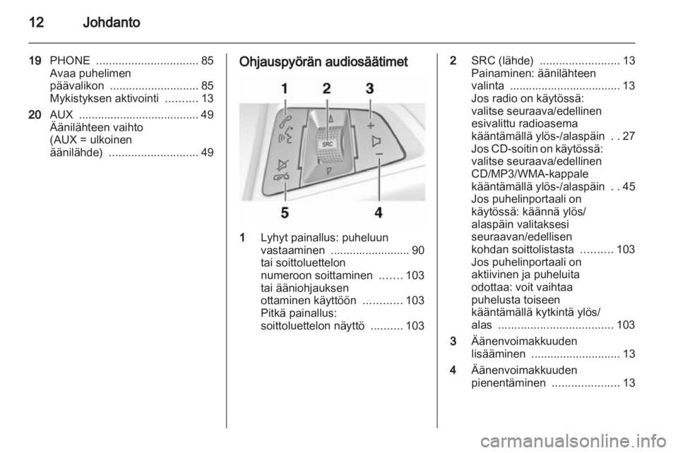 OPEL MERIVA 2011.25  Infotainment-ohjekirja (in Finnish) 