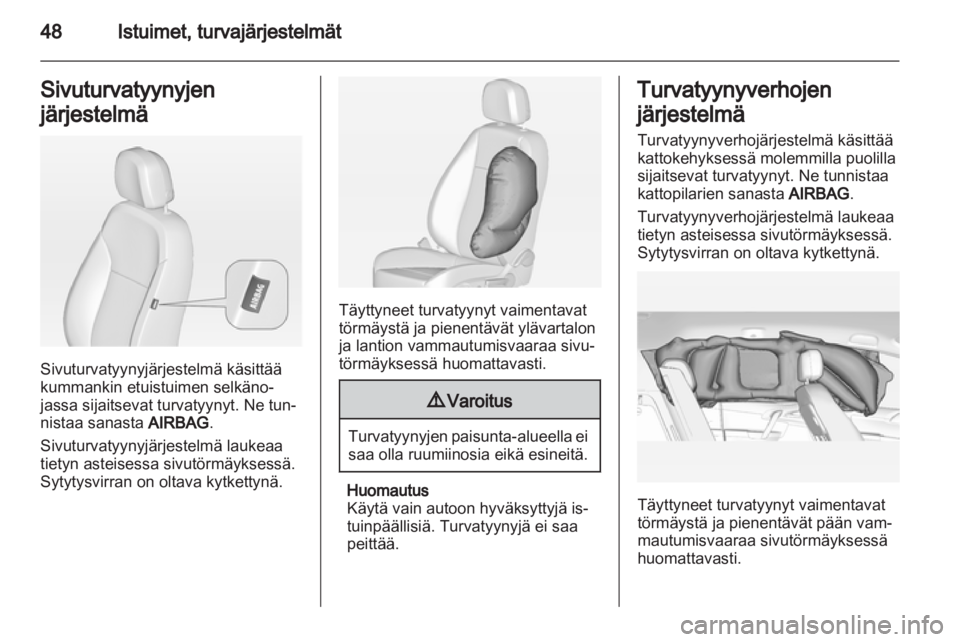 OPEL MERIVA 2013  Ohjekirja (in Finnish) 