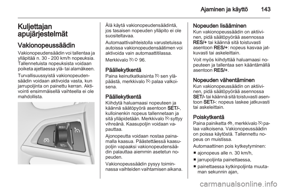 OPEL MERIVA 2013.5  Ohjekirja (in Finnish) 