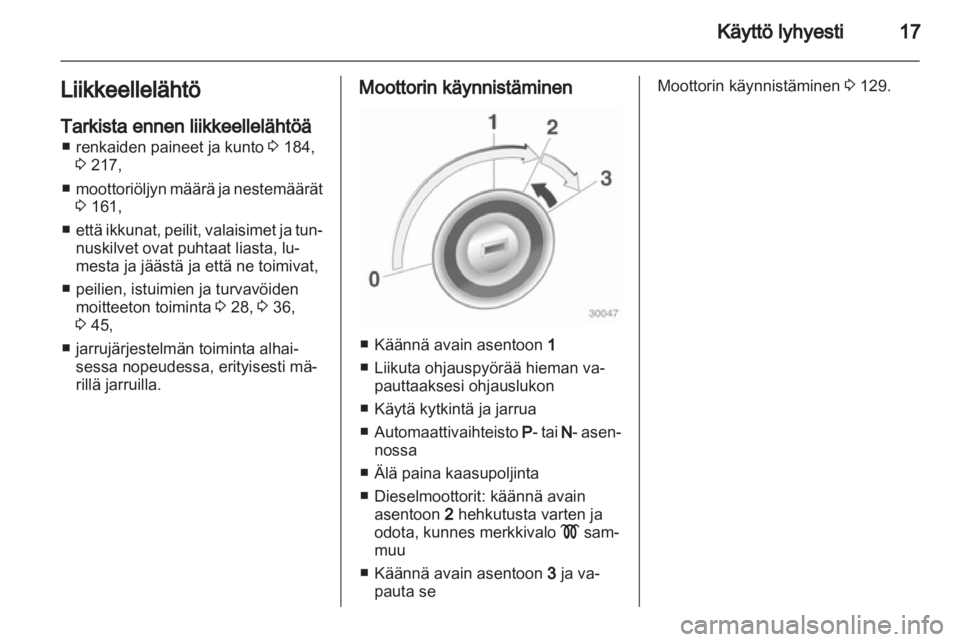 OPEL MERIVA 2013.5  Ohjekirja (in Finnish) 