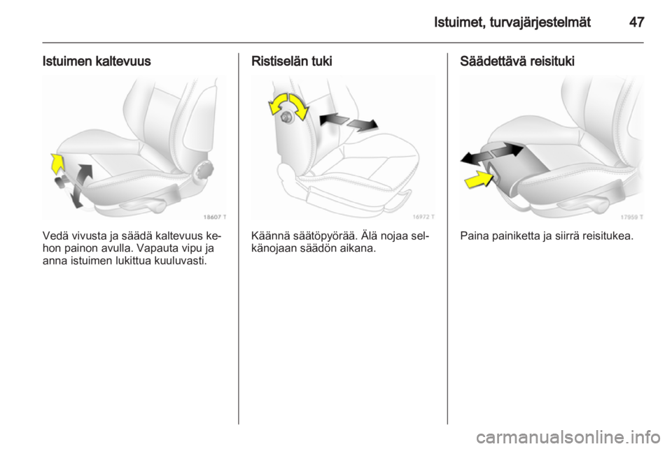 OPEL ZAFIRA 2011  Ohjekirja (in Finnish) 