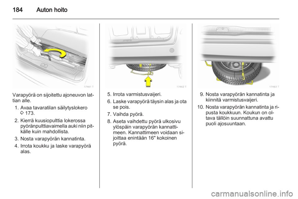 OPEL ZAFIRA 2013  Ohjekirja (in Finnish) 