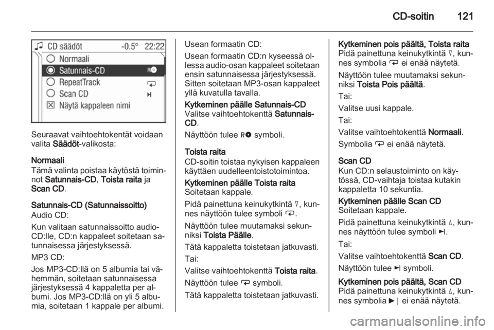 OPEL ZAFIRA B 2014  Infotainment-ohjekirja (in Finnish) 