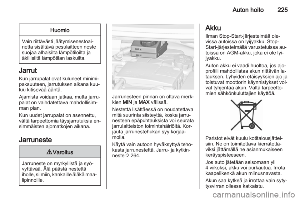 OPEL ZAFIRA TOURER 2013.5  Ohjekirja (in Finnish) 
