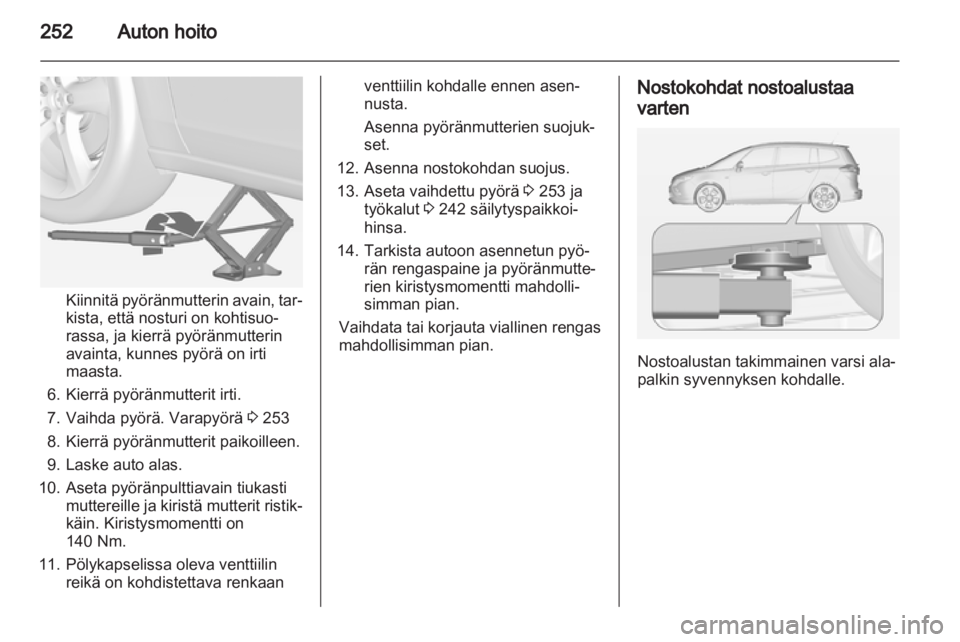 OPEL ZAFIRA TOURER 2013.5  Ohjekirja (in Finnish) 