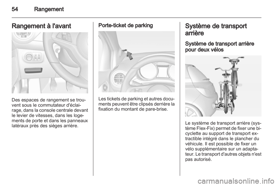 OPEL ADAM 2013.5  Manuel dutilisation (in French) 