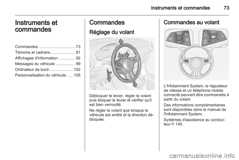 OPEL ADAM 2013.5  Manuel dutilisation (in French) 