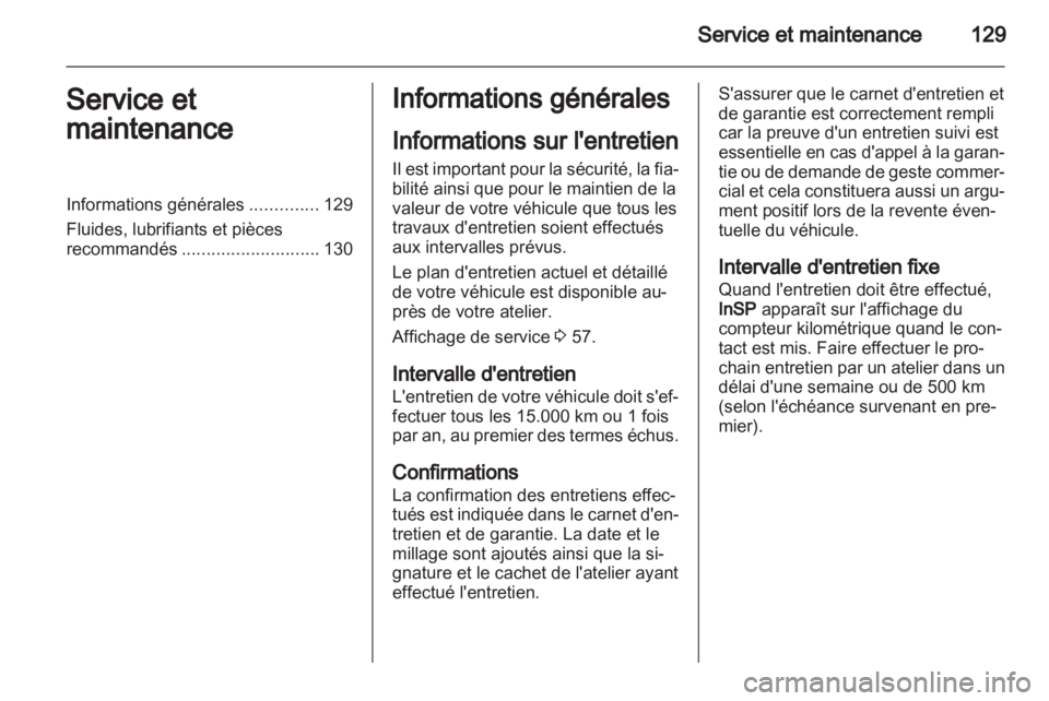 OPEL AGILA 2011  Manuel dutilisation (in French) 